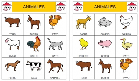 AAC Materials – Bingos and Lotos – Aula abierta de ARASAAC